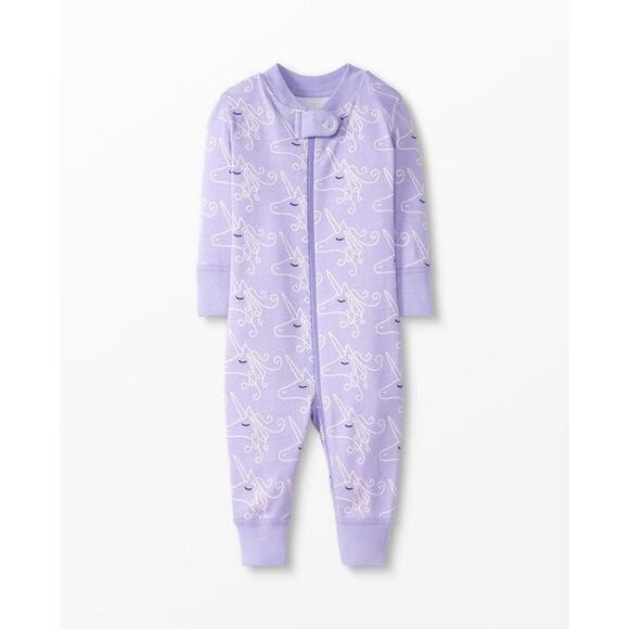 Hanna Andersson Other - Hanna Andersson Baby Zip Sleeper Organic Cotton 70 Unicorn